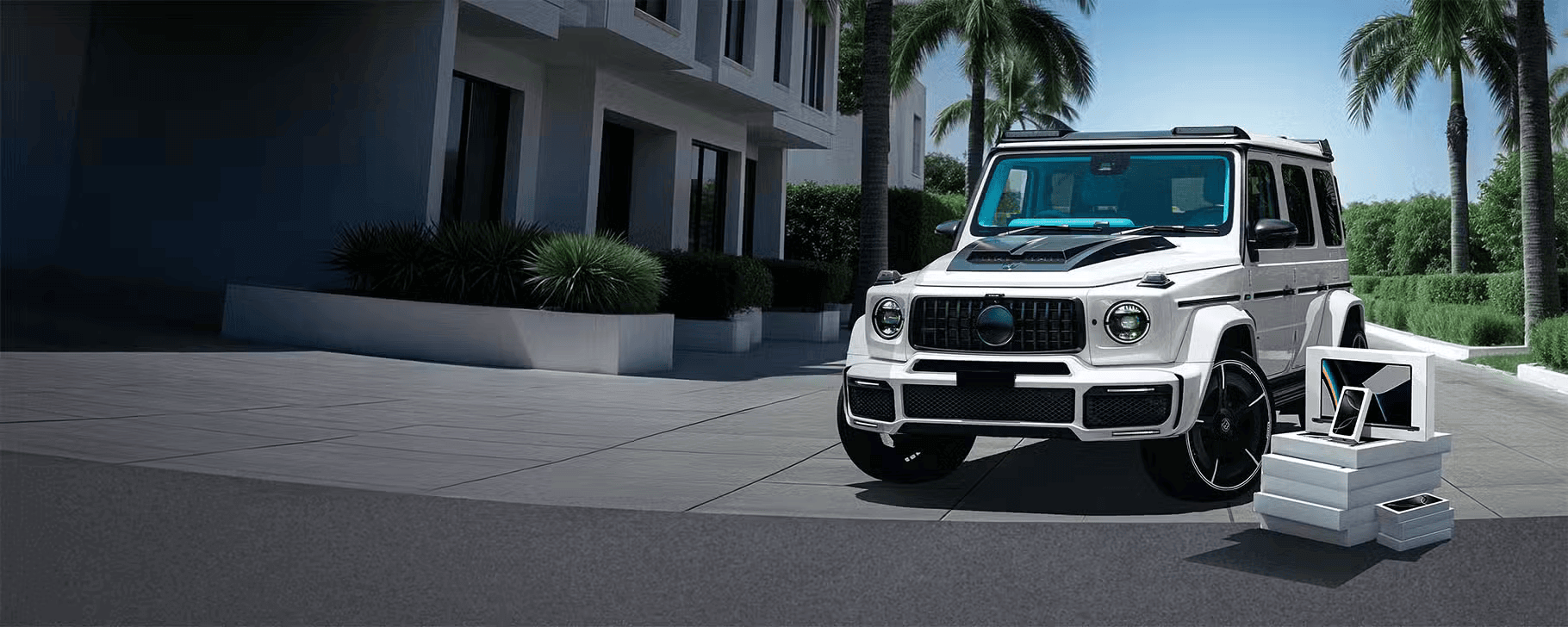 Voitures, high-tech, tours gratuits<br>BRABUS et Apple<br> attendentles gagnants<br> de la promotion